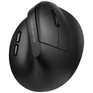 Volkano Curve Series Ergonomic Bluetooth Wireless mouse - Black