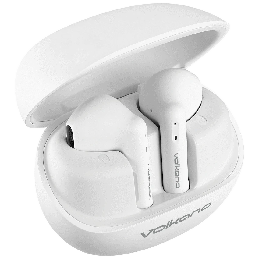 Volkano Buds X3 TWS Earphones with ENC - White - Image 10