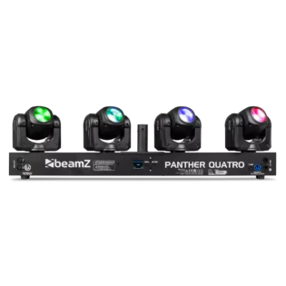 BEAMZ PANTHER QUATRO BEAM BAR 4X 40W RGBW IP20