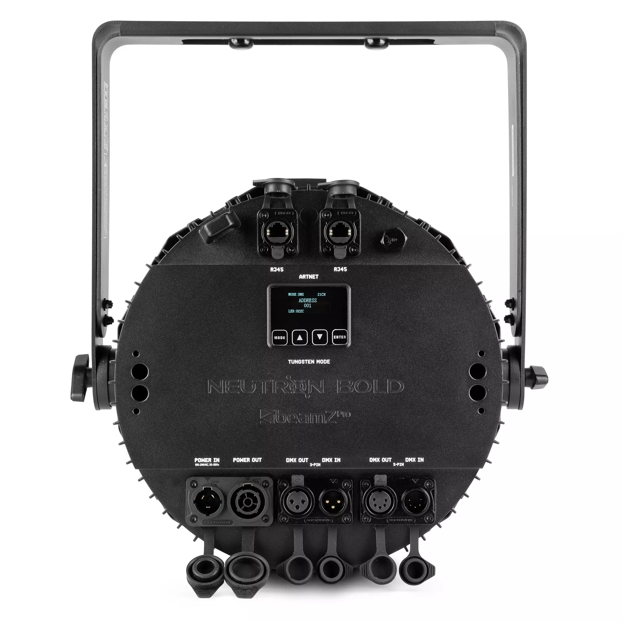 BEAMZPRO NEUTRON-BOLD TM LED LINKABLE LIGHT 1X 400W WW+AMBER+RGB IP65 - Image 2