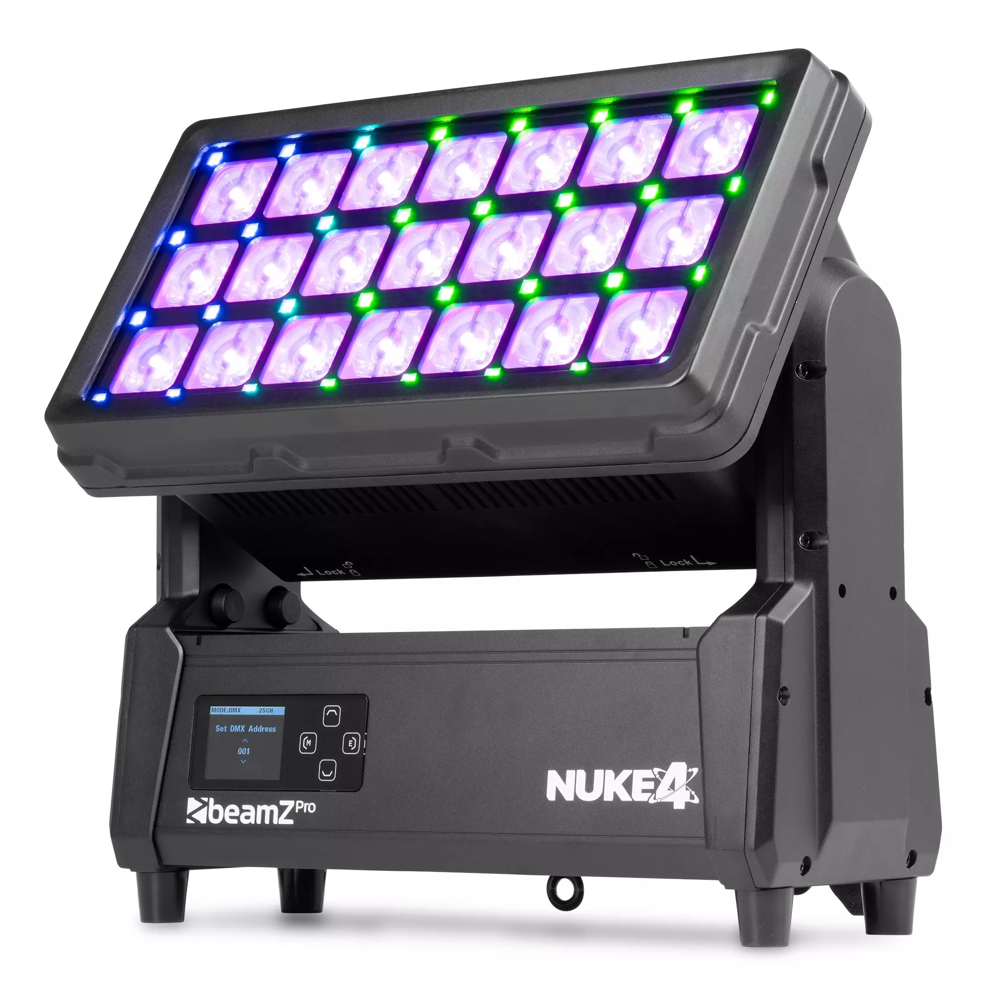 BEAMZPRO NUKE4 LED MOTORIZED BEAM 21X 40W RGBA IP65 - Image 3