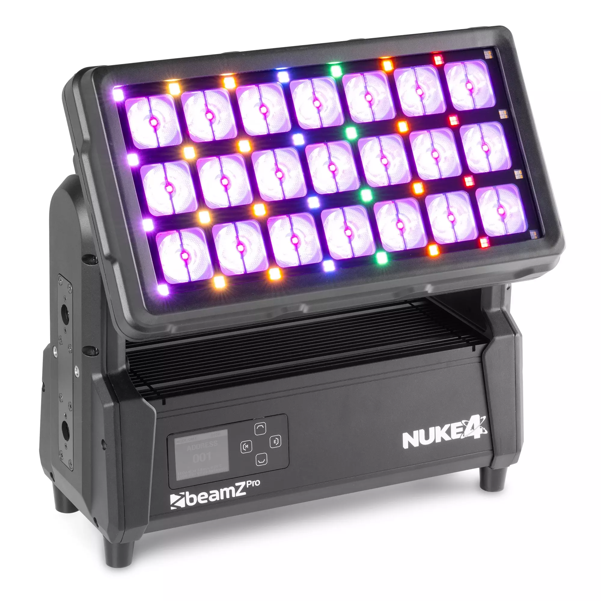 BEAMZPRO NUKE4 LED MOTORIZED BEAM 21X 40W RGBA IP65 - Image 4