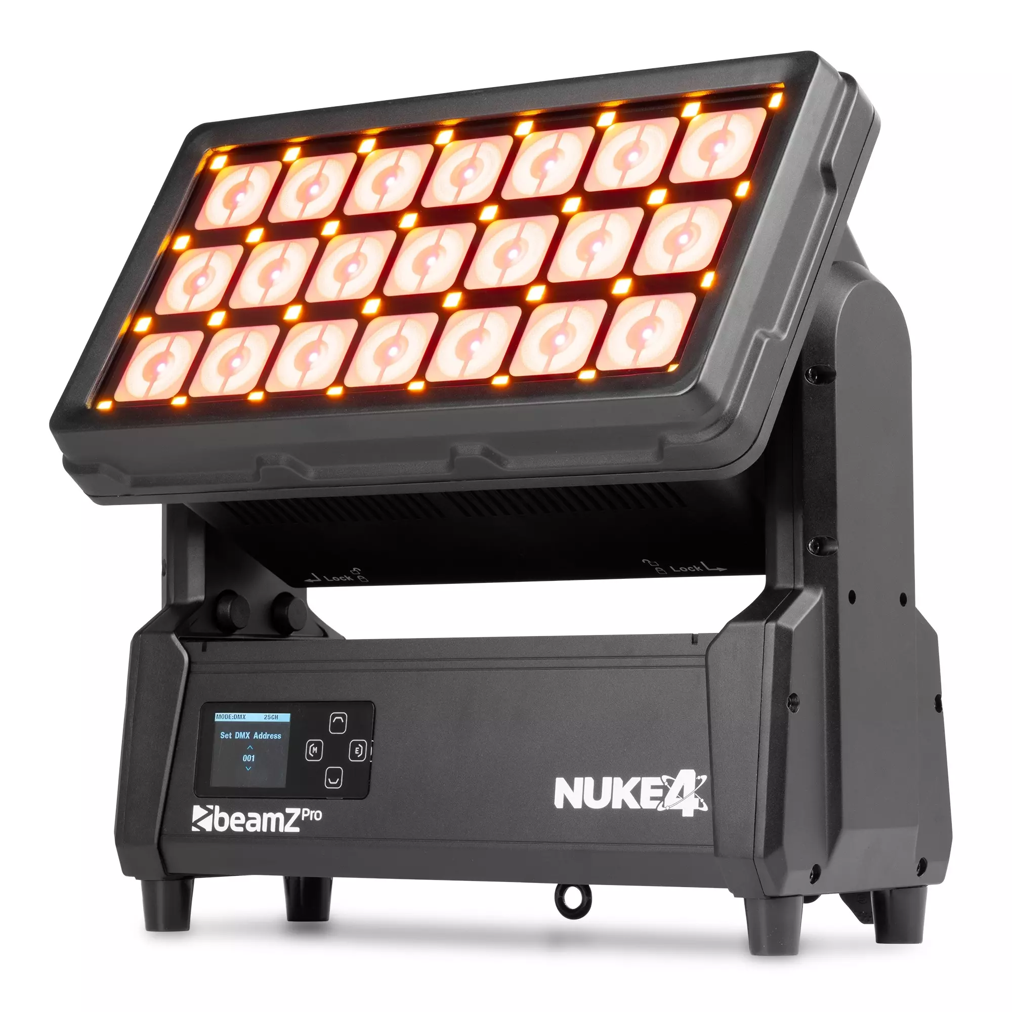 BEAMZPRO NUKE4 LED MOTORIZED BEAM 21X 40W RGBA IP65 - Image 8