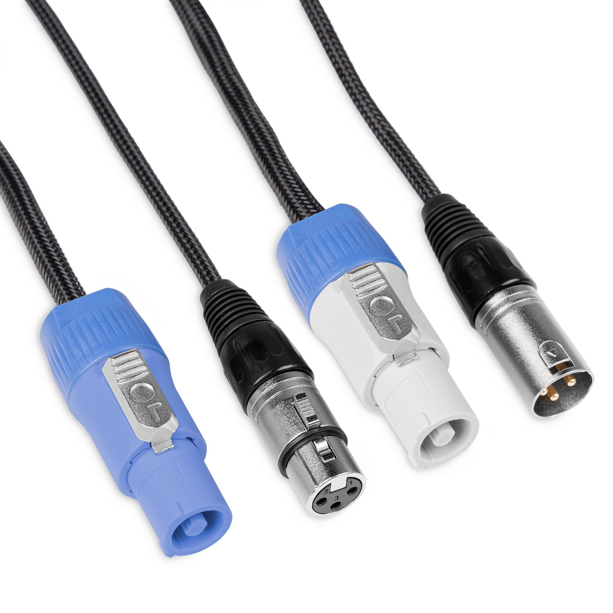 PDC CX06-5 POWER/SIGNAL LEAD POWERCON B/ XLR MALE - POWERCON A/ XLR FEMALE 5M - Image 2