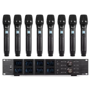 PDM PD528 8WAY HANDHELD MICROPHONE UHF 500-530MHZ