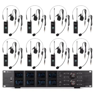 PDM PD528B 8WAY LAPEL MICROPHONE UHF 500-530MHZ