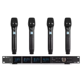 PDM PD524 QUAD HANDHELD MICROPHONE UHF 500-530MHZ