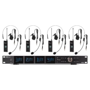 PDM PD524B QUAD LAPEL MICROPHONE UHF 500-530MHZ