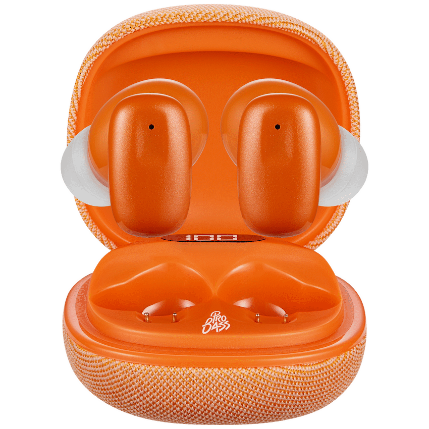 Pro Bass Era Series TWS Earphone - Orange - Image 2