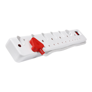 Ellies 12-Way Surge Multiplug - 0.5M WT