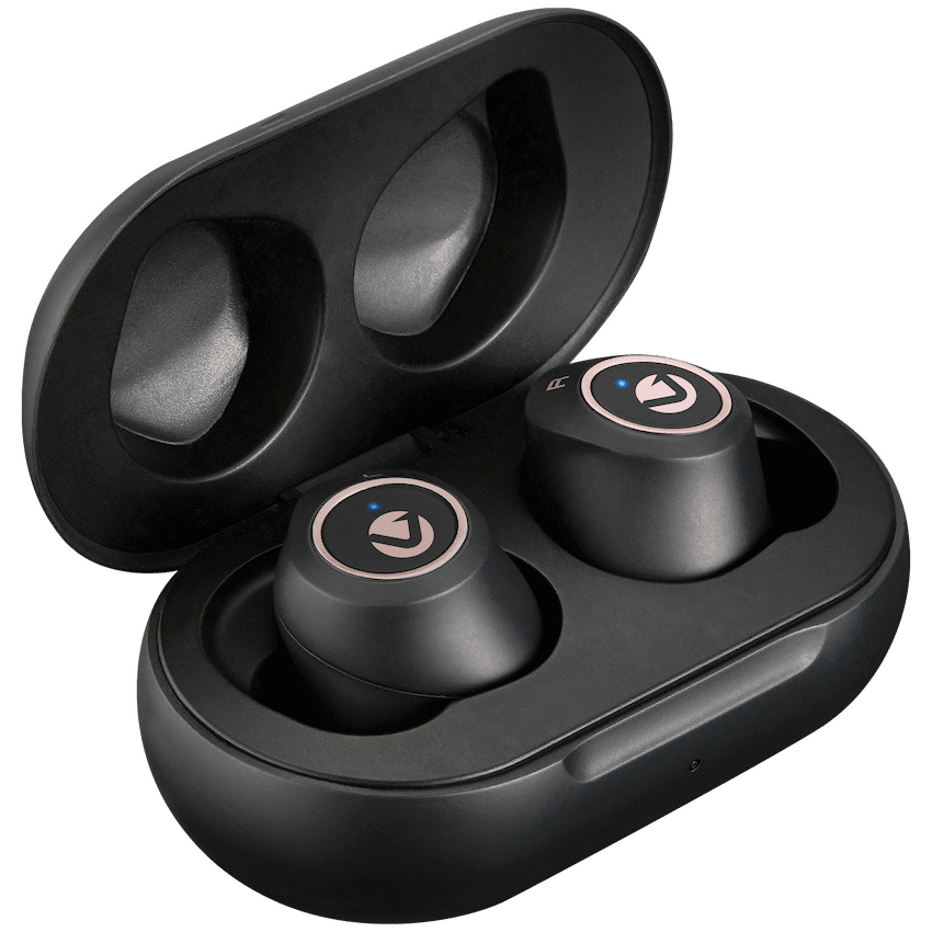 Volkano Taurus Series True Wireless Earphones with Charging Case - Black - Image 2