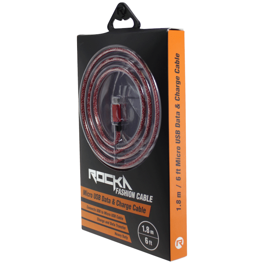 Rocka Fashion Cable Micro-USB 1.8m - Image 2