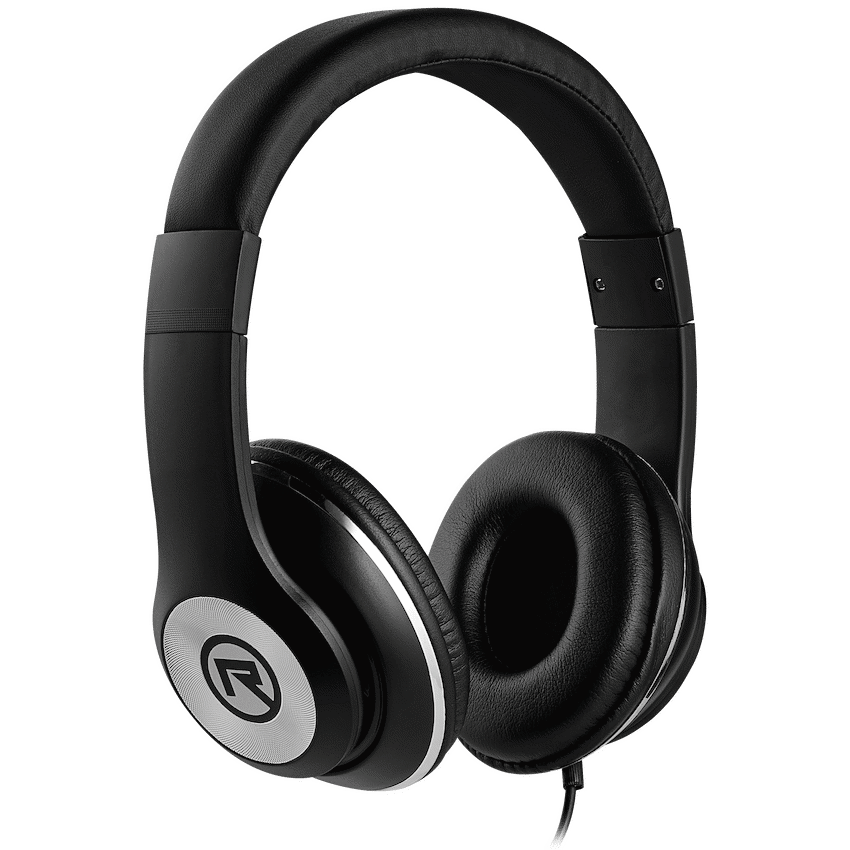 Rocka Cortex series Aux Headphones - Black - Image 2