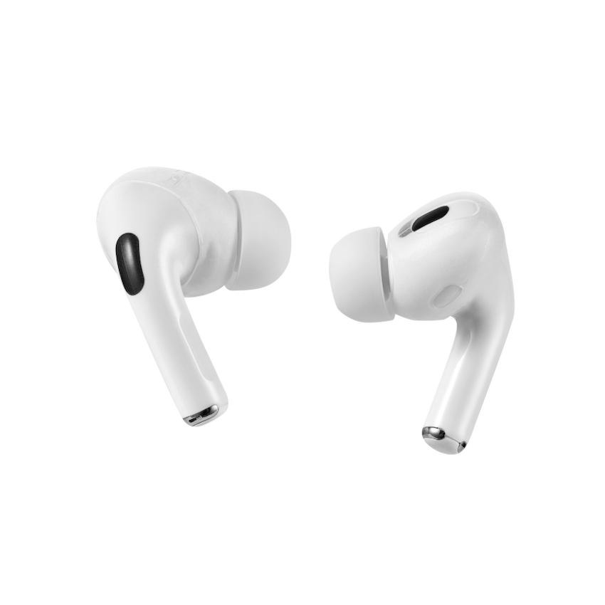 Rocka Free X Series TWS Earphones + Charging Case - White Case + Black Cover - Image 3