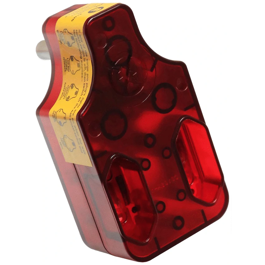 Ellies High Surge Adaptor 2 x 5A Euro Sockets - Image 4