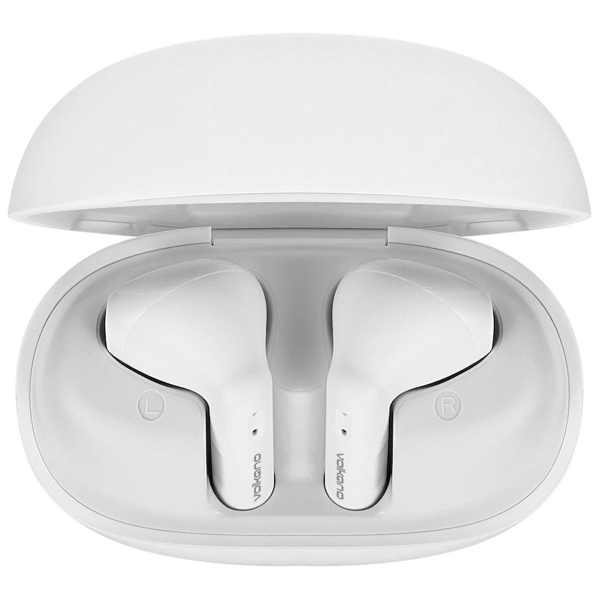 Volkano Buds X3 TWS Earphones with ENC - White - Image 4