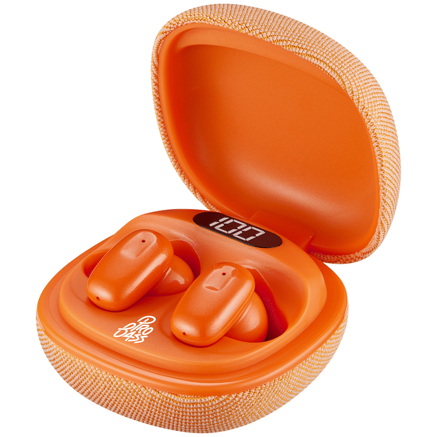 Pro Bass Era Series TWS Earphone - Orange - Image 4