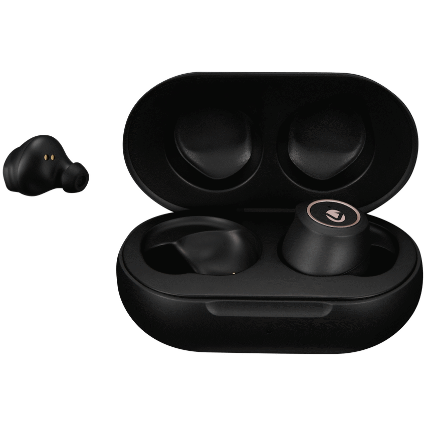 Volkano Taurus Series True Wireless Earphones with Charging Case - Black - Image 4