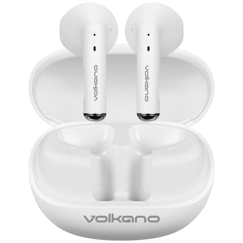 Volkano Buds X3 TWS Earphones with ENC - White - Image 5