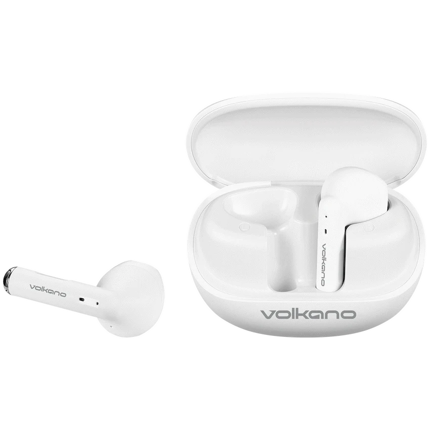 Volkano Buds X3 TWS Earphones with ENC - White - Image 6