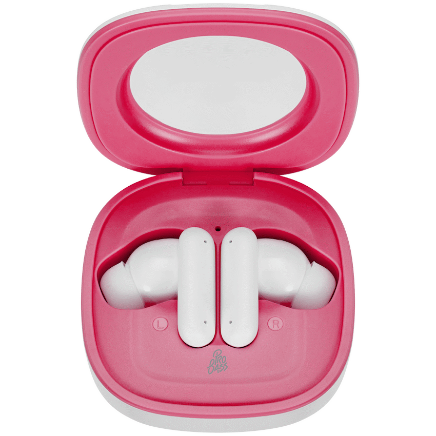 Pro Bass Bloom Series TWS Earphones - Dark Pink - Image 6