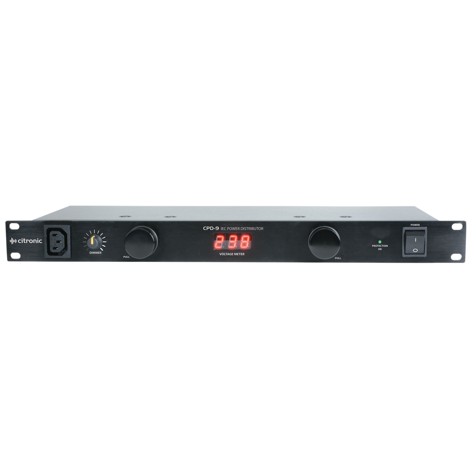 CITRONIC CPD-9 IEC POWER DISTRIBUTOR 19INCH 8 WAY