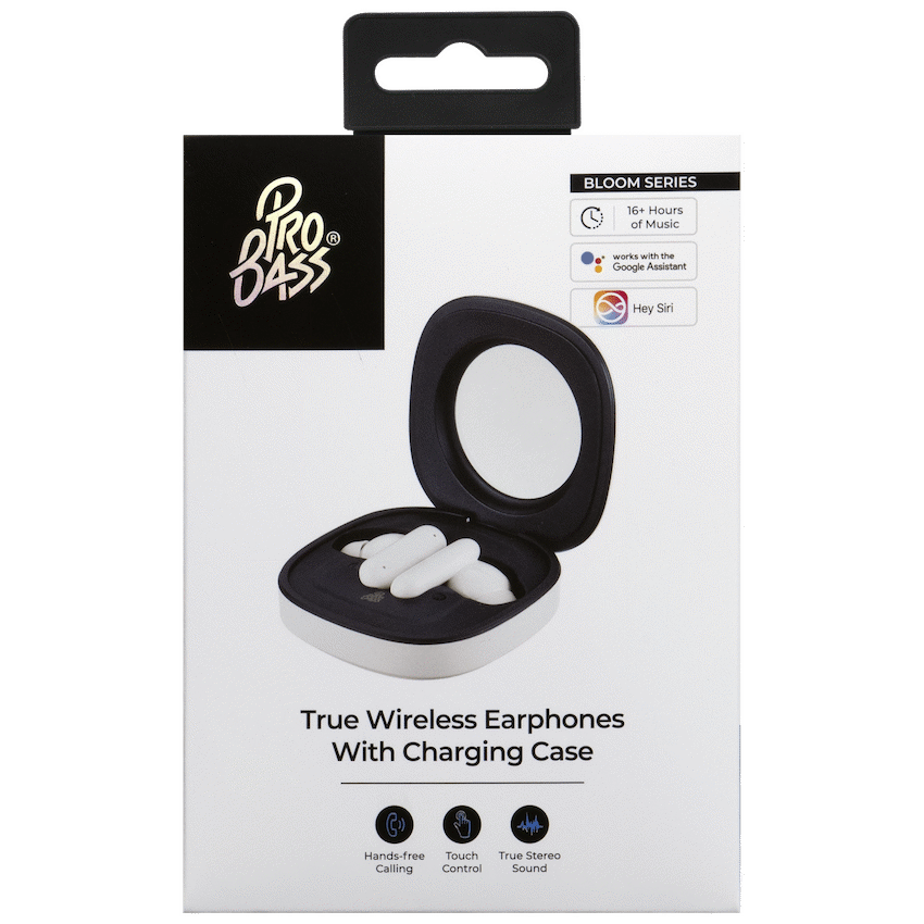 Pro Bass Bloom Series TWS Earphones - Navy Blue - Image 8