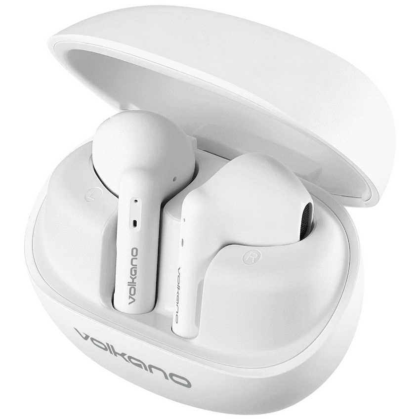 Volkano Buds X3 TWS Earphones with ENC - White - Image 9