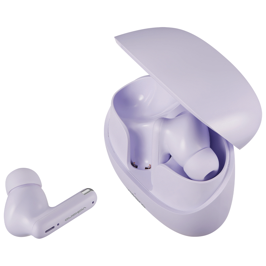 Volkano Jupiter Series TWS Earphones - Pastel Purple - Image 9