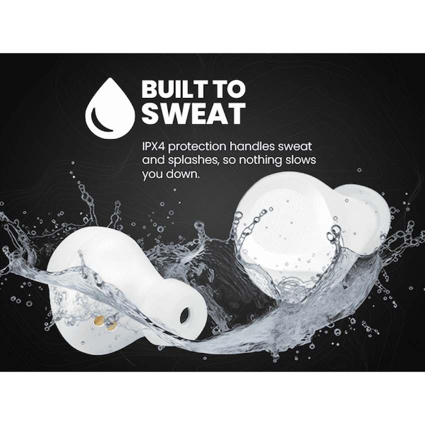 Volkano Scorpio Series True Wireless Earphones - White - Image 9