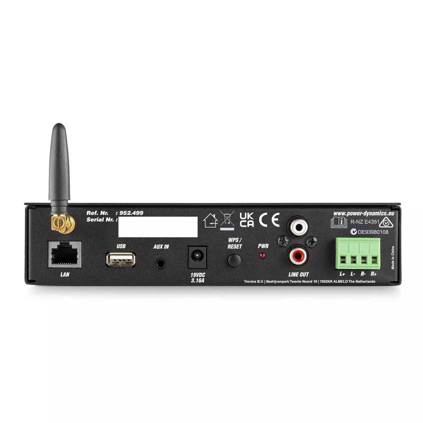 PDM WT240A MIXER AMPLIFIER 2x 40W WIFI/BT - Image 6