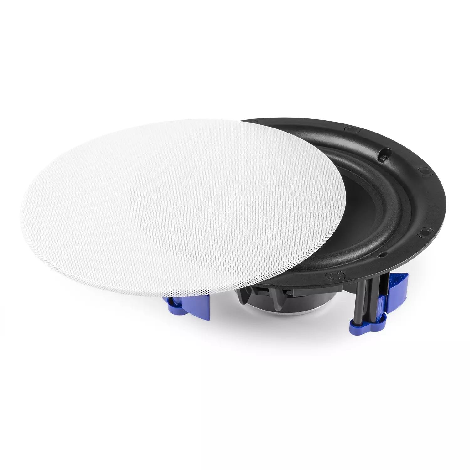 PDM NCBT8 ACTIVE FRAMELESS CEILING SPEAKER 8INCH PAIR WHITE 80W BT - Image 6