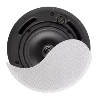PDM PS65 FRAMELESS CEILING SPEAKER 6.5INCH WHITE 30W 100V