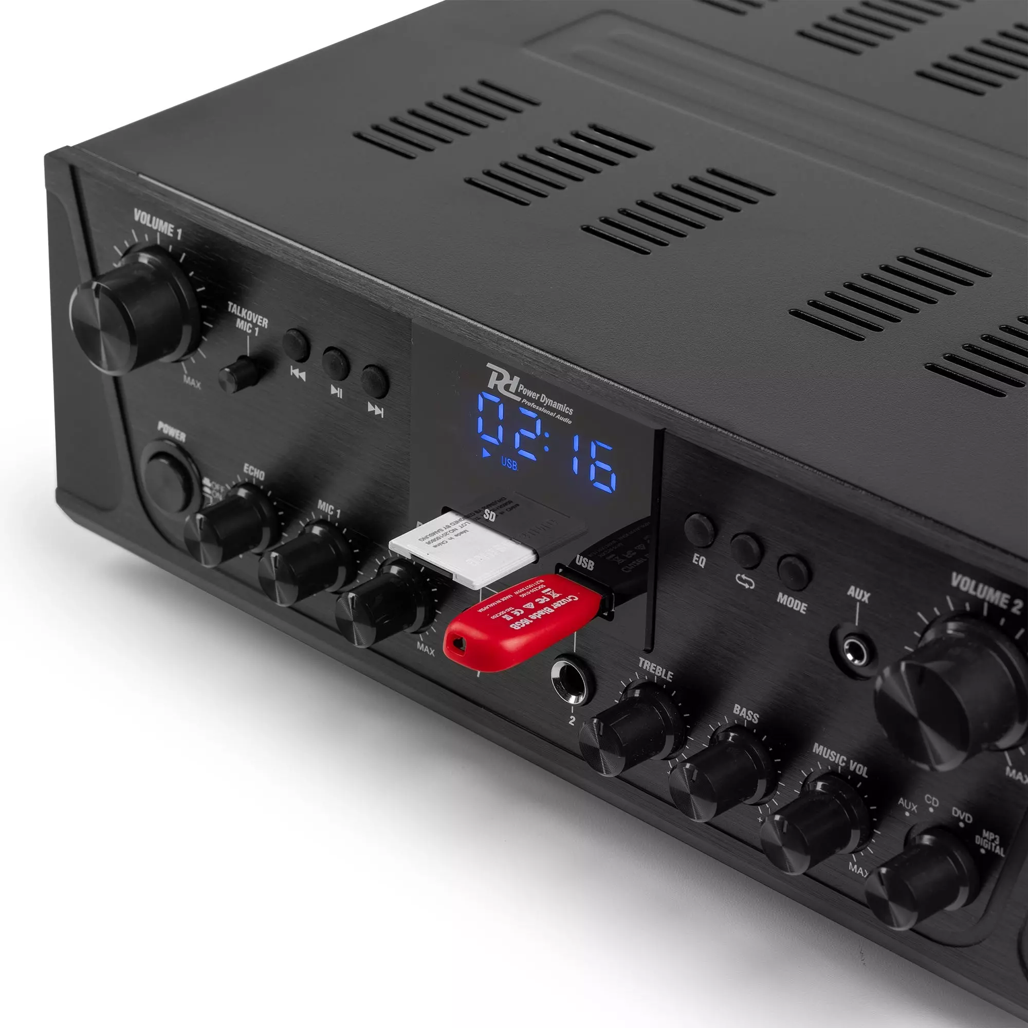 PDM PV220BT MIXER AMPLIFIER 2X 100W BT/USB/SD/FM - Image 10