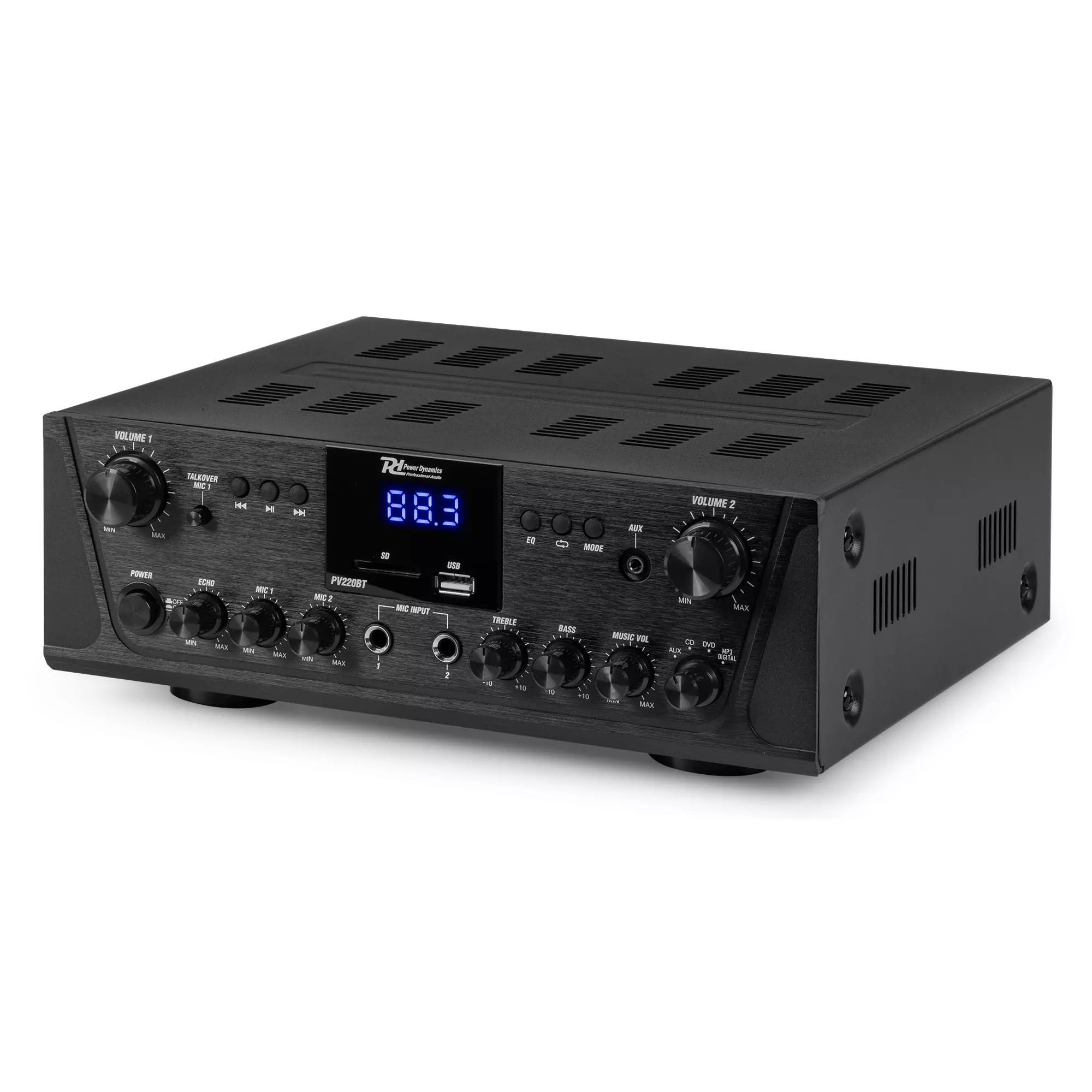PDM PV220BT MIXER AMPLIFIER 2X 100W BT/USB/SD/FM - Image 3