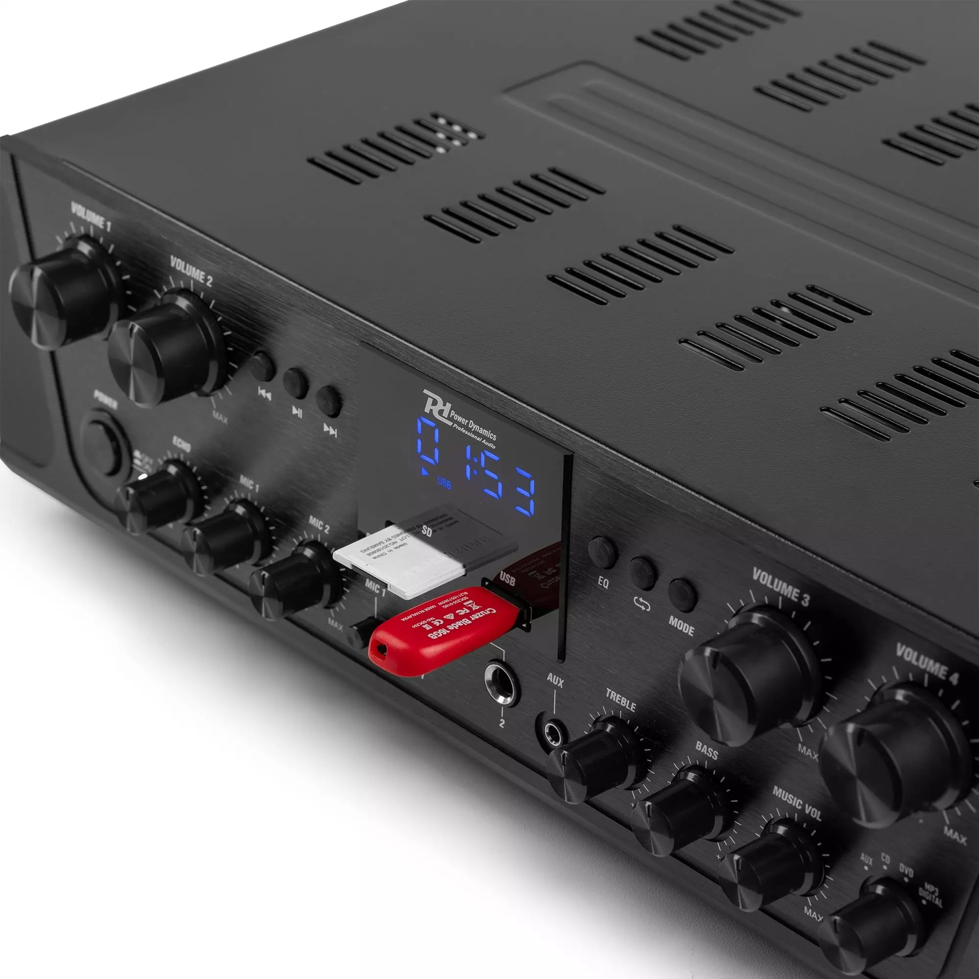 PDM PV240BT MIXER AMPLIFIER 4X 100W BT/USB/SD/FM - Image 10