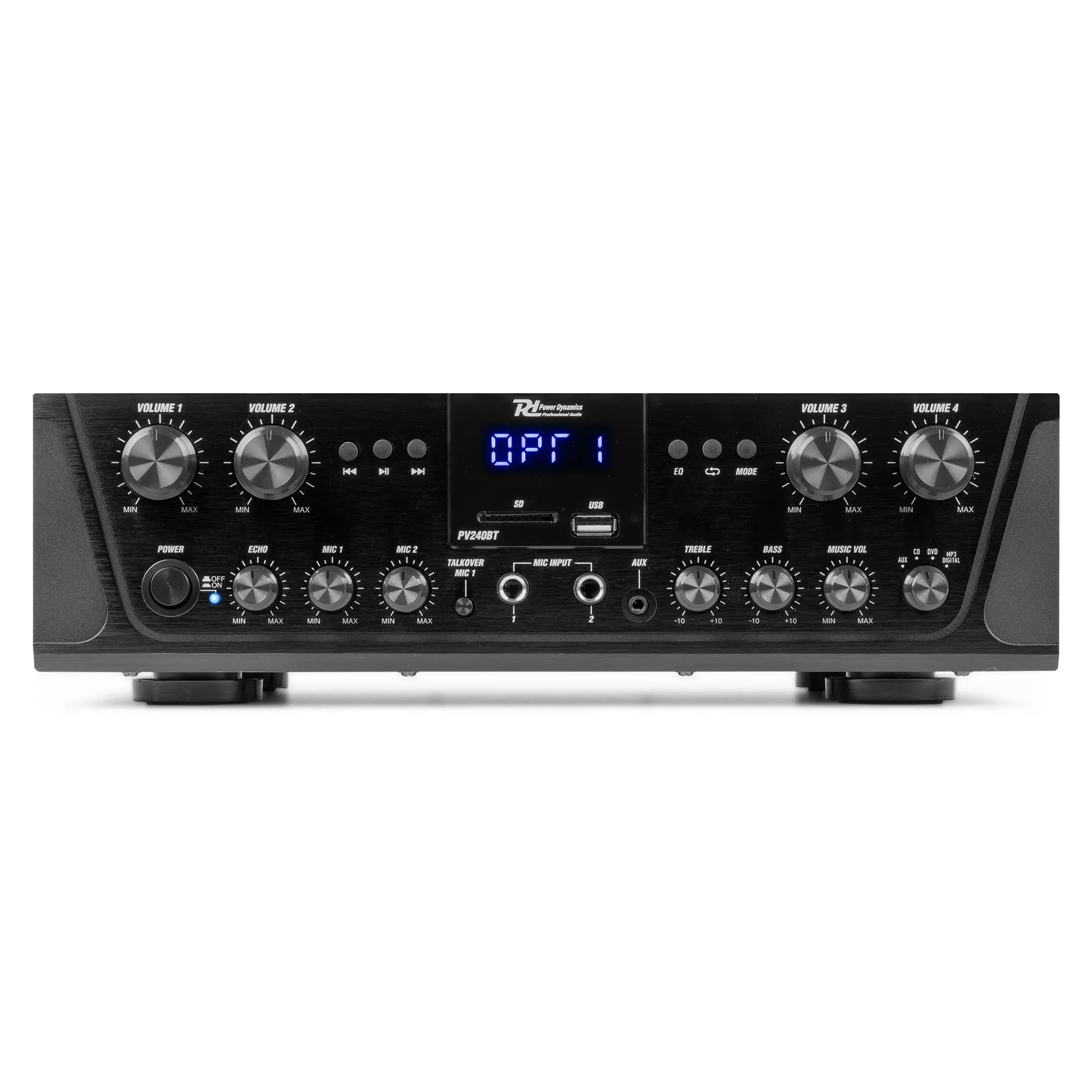PDM PV240BT MIXER AMPLIFIER 4X 100W BT/USB/SD/FM - Image 5