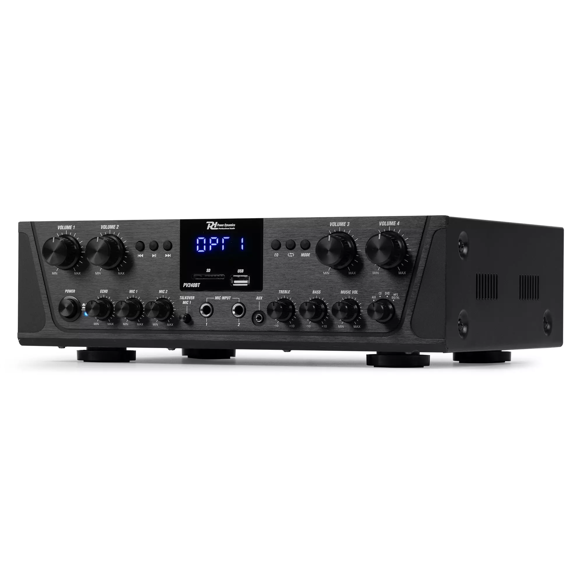 PDM PV240BT MIXER AMPLIFIER 4X 100W BT/USB/SD/FM - Image 6