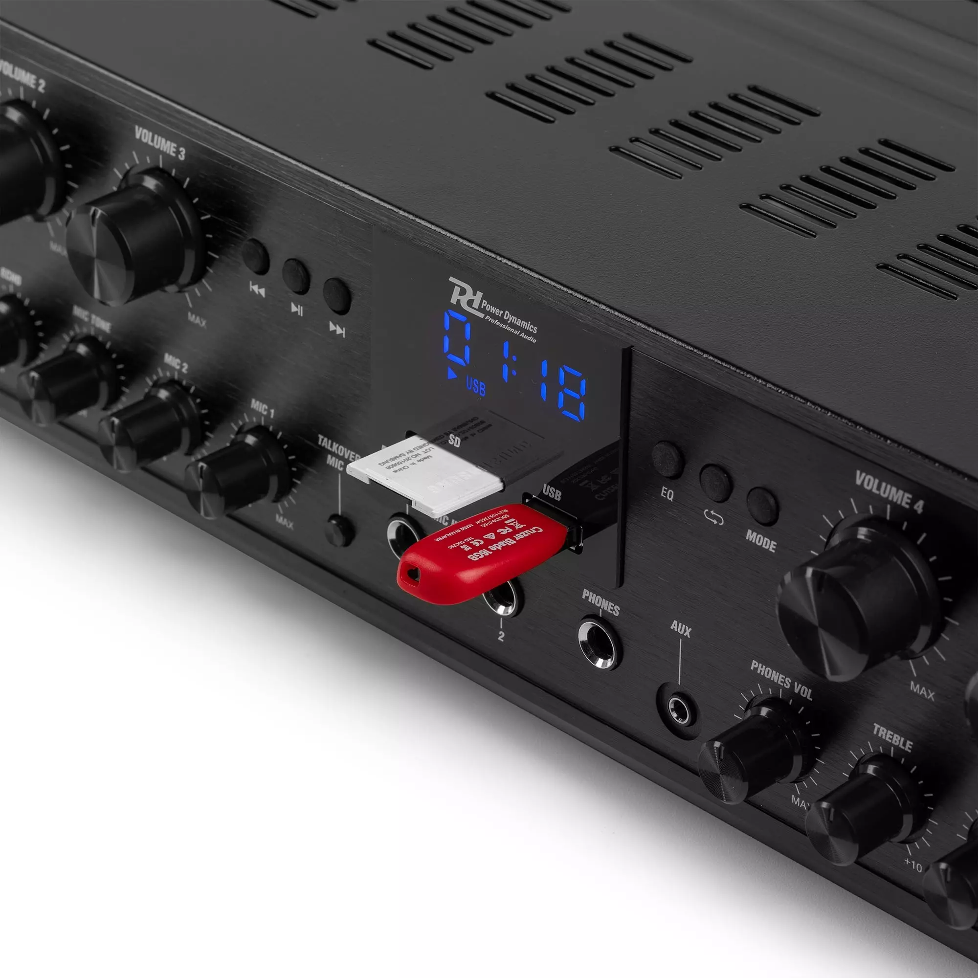 PDM PV260BT MIXER AMPLIFIER 6X 100W BT/USB/SD/FM - Image 10