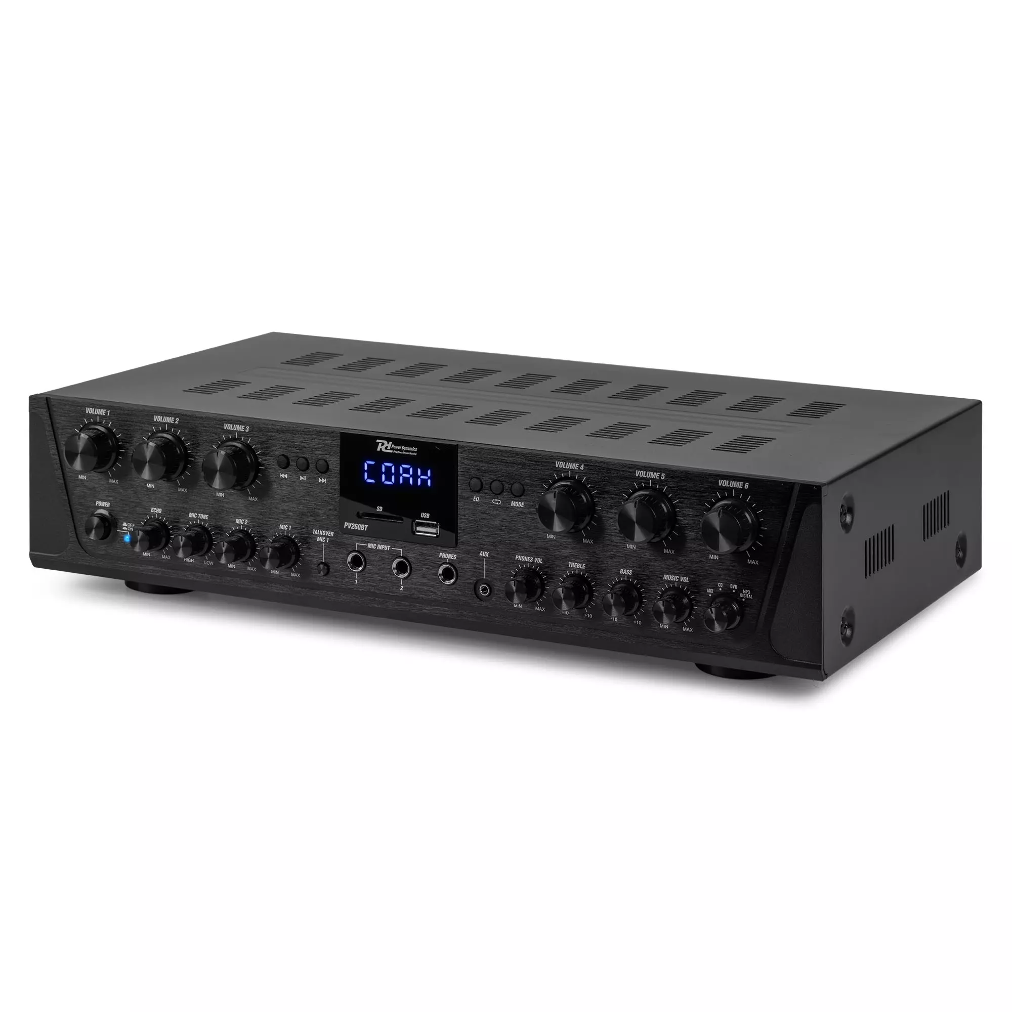 PDM PV260BT MIXER AMPLIFIER 6X 100W BT/USB/SD/FM - Image 3