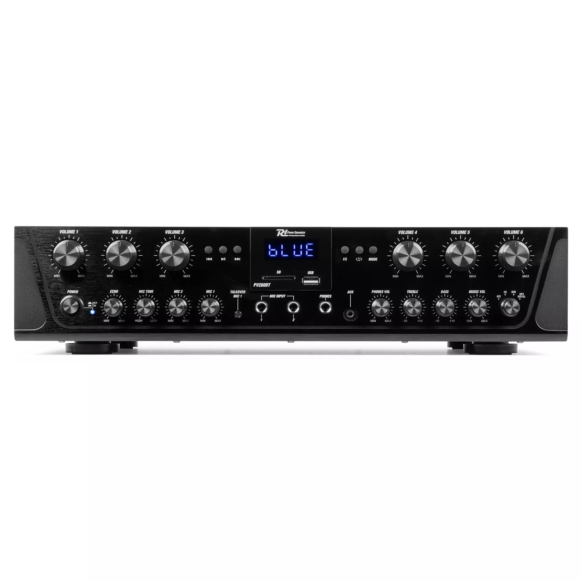 PDM PV260BT MIXER AMPLIFIER 6X 100W BT/USB/SD/FM - Image 5