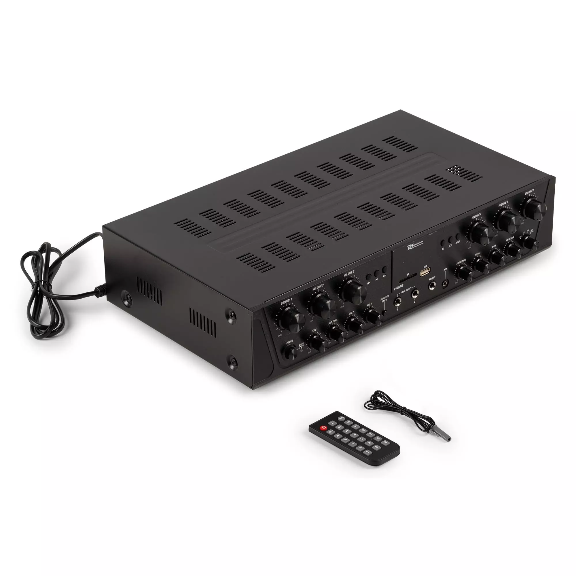 PDM PV260BT MIXER AMPLIFIER 6X 100W BT/USB/SD/FM - Image 8