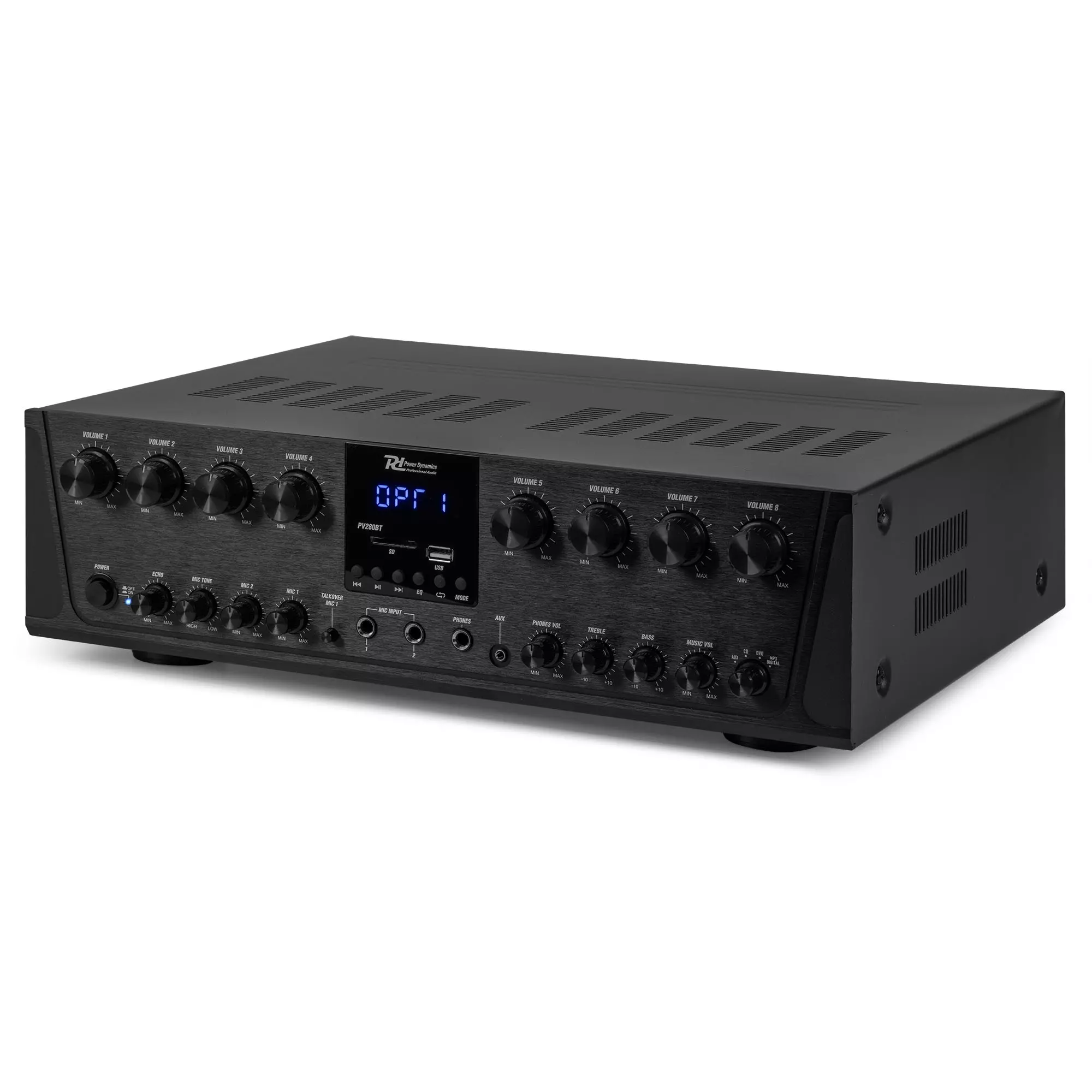 PDM PV280BT MIXER AMPLIFIER 8X 100W BT/USB/SD/FM - Image 3