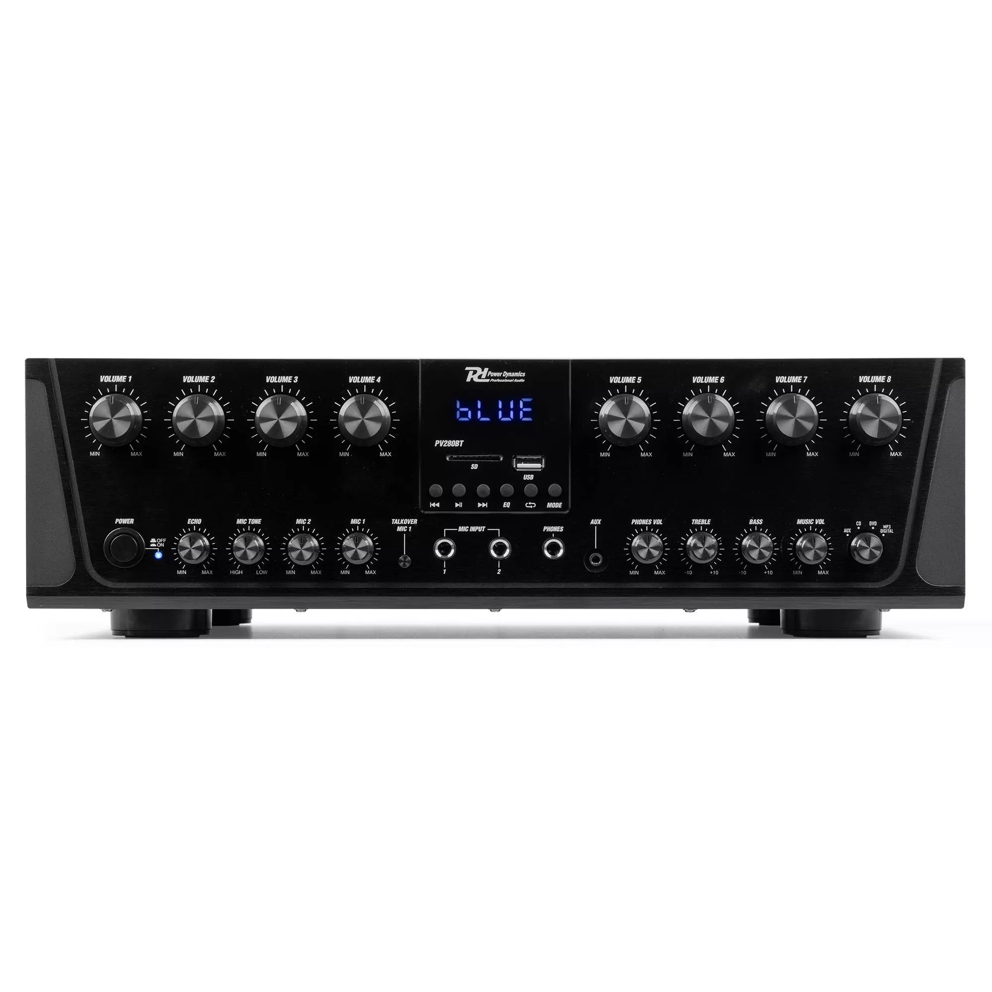 PDM PV280BT MIXER AMPLIFIER 8X 100W BT/USB/SD/FM - Image 5