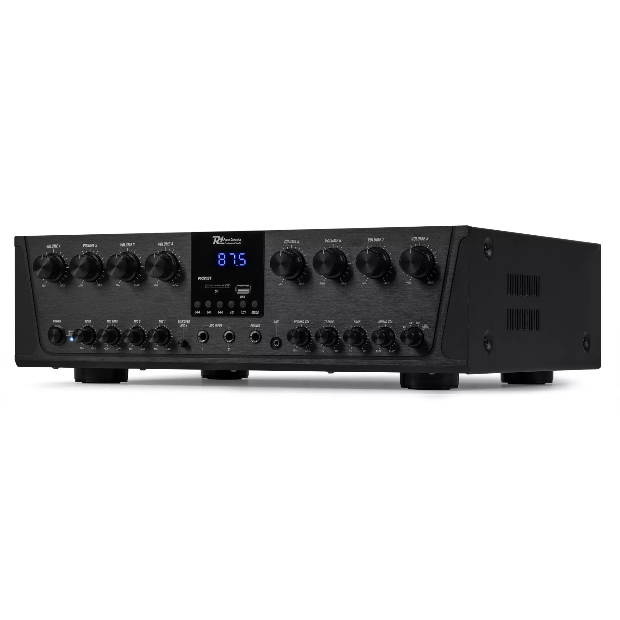 PDM PV280BT MIXER AMPLIFIER 8X 100W BT/USB/SD/FM - Image 6