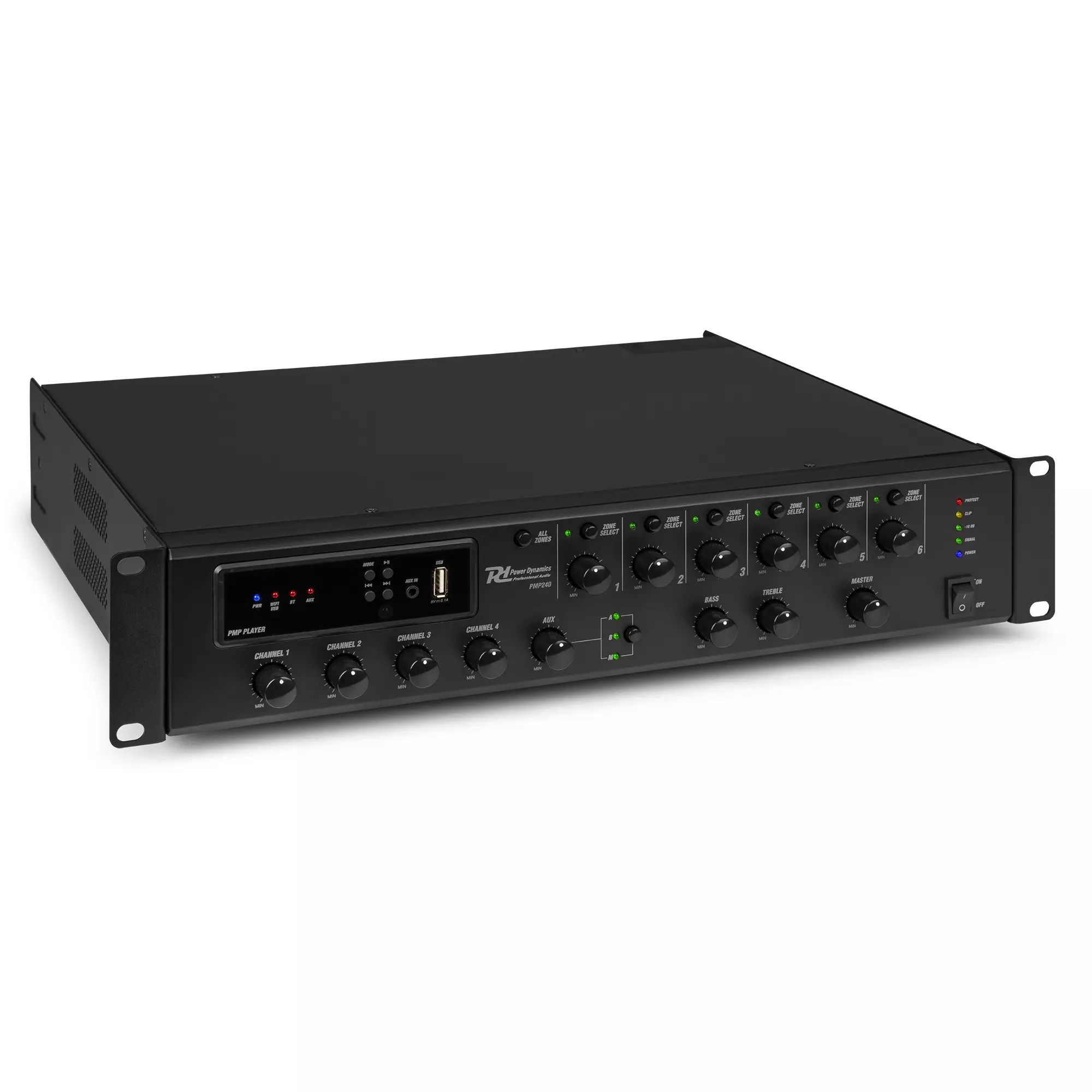 PDM PMP240 MIXER AMPLIFIER 240W BT/USB/WIFI 100V 6 ZONE