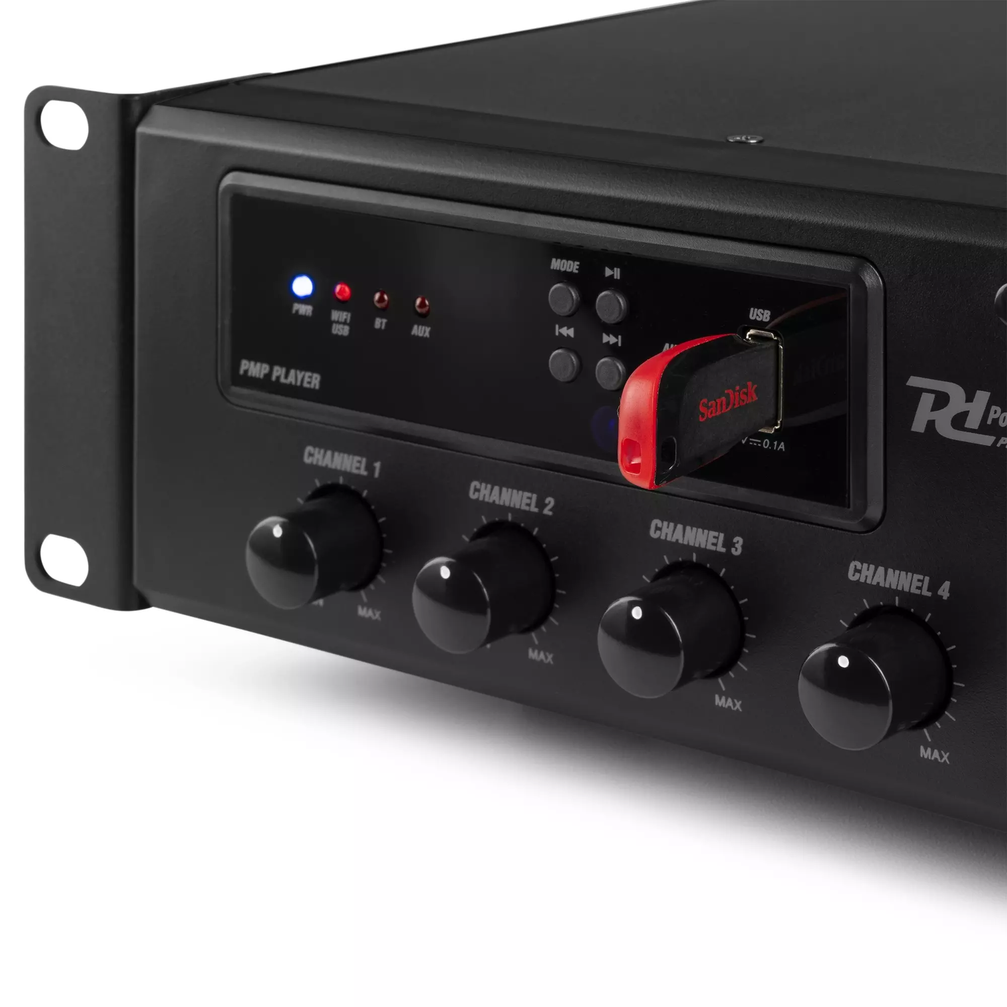 PDM PMP240 MIXER AMPLIFIER 240W BT/USB/WIFI 100V 6 ZONE - Image 9