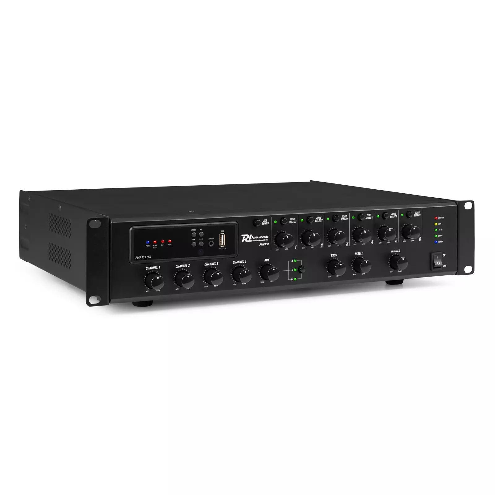 PDM PMP480 MIXER AMPLIFIER 480W BT/USB/WIFI 100V 6 ZONE
