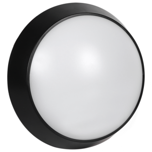 Ellies Spectra Series - AC 15W  Round LED Bulkhead with 3CCT -BK