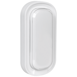 Ellies Ellipse Series AC 24W Capsule LED Bulkhead - PC - WT